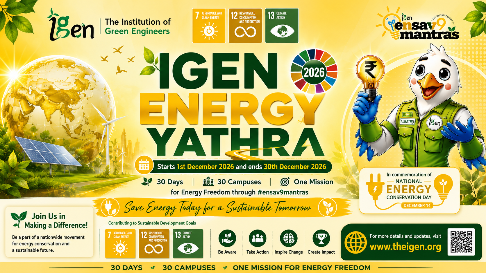 IGEN Albatro Energy Yathra 2026