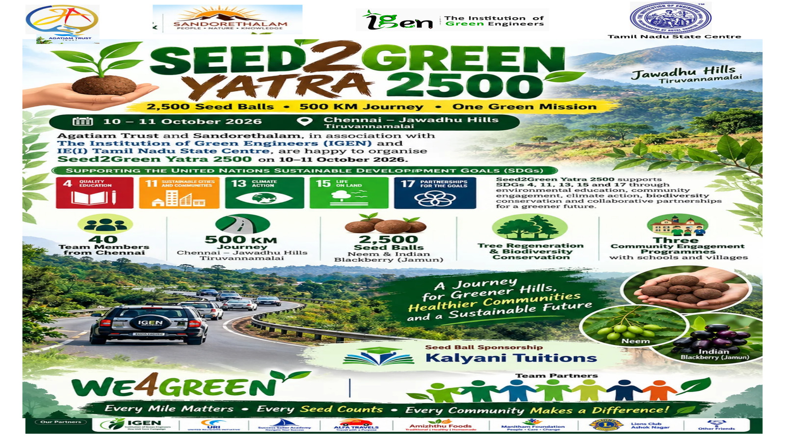 SEED2GREEN YATRA 2500 🌱